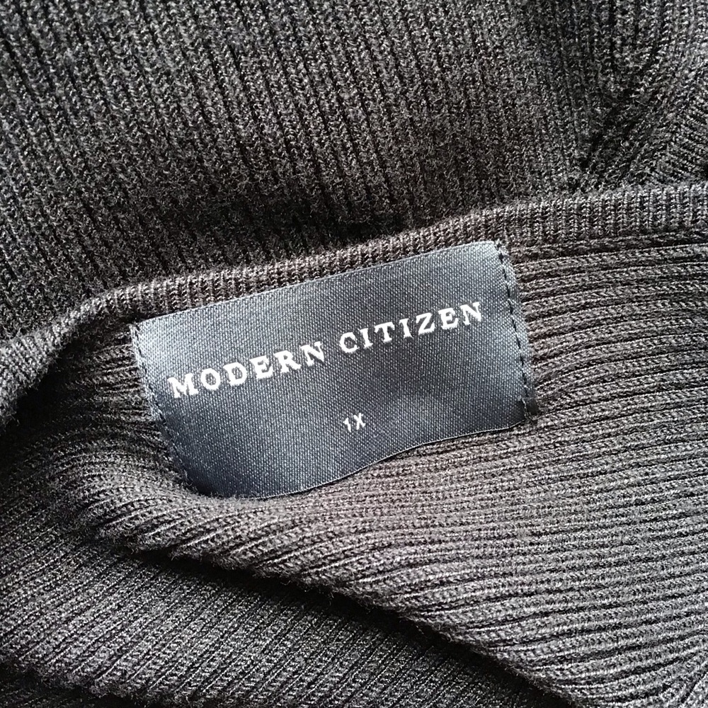 MODERN CITIZEN 'Ally' Racerback Midi Dress in Black - Picture 8 of 8